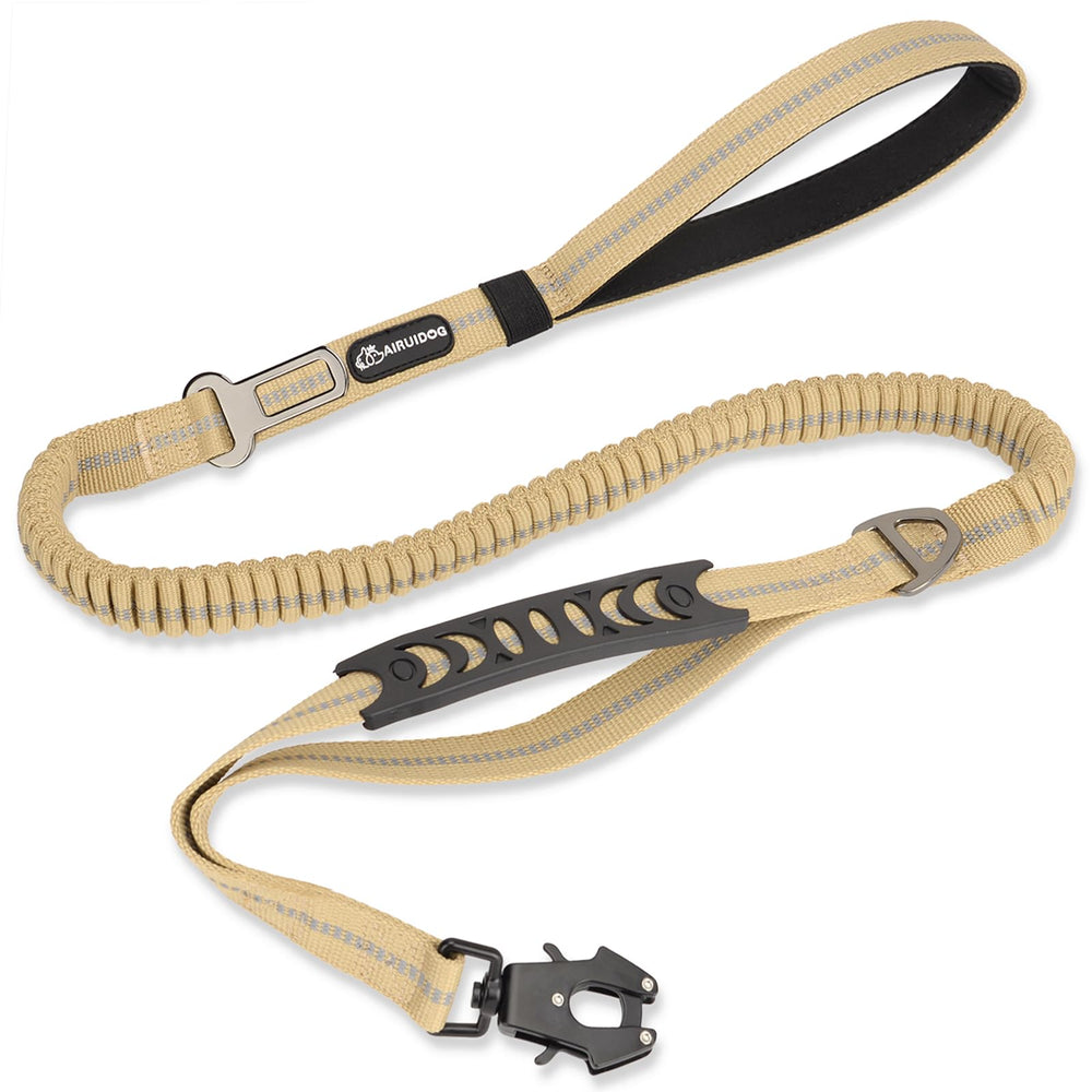 Airuidog heavy duty tactical dog leash clip with 360° rotation for secure control