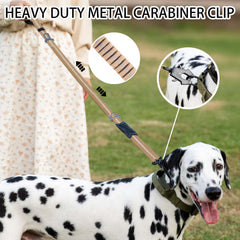 Airuidog heavy duty tactical dog leash seatbelt-buckle enhances car safety during travel