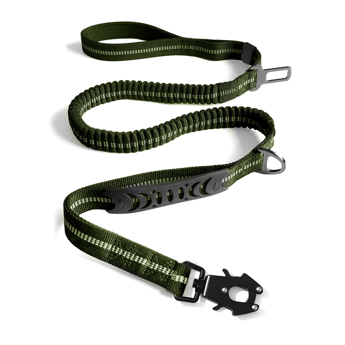 AIRUIDOG heavy-duty leash with quick-release frog-clip for secure control during walks