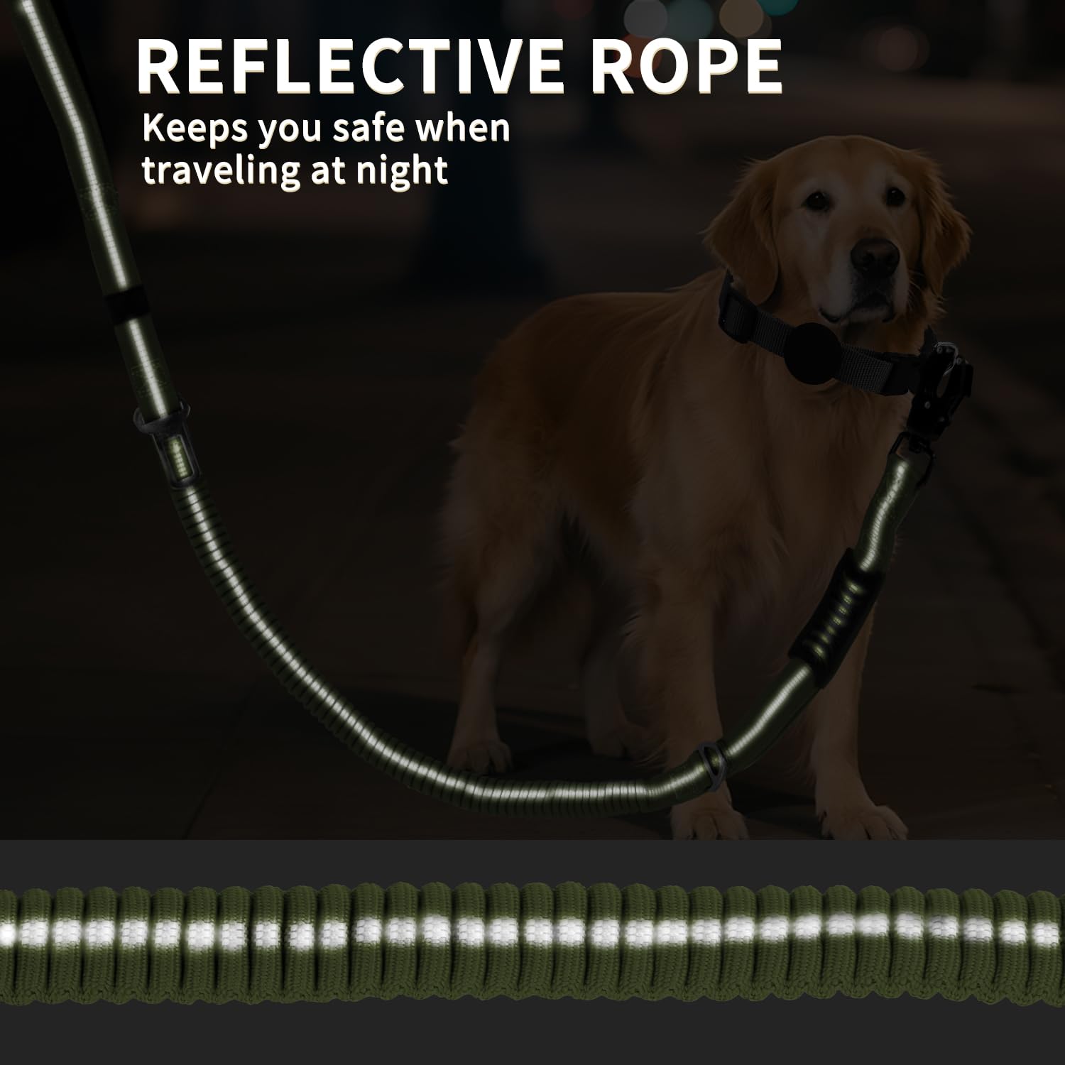 AIRUIDOG nylon construction with reinforced stitches for strong durability