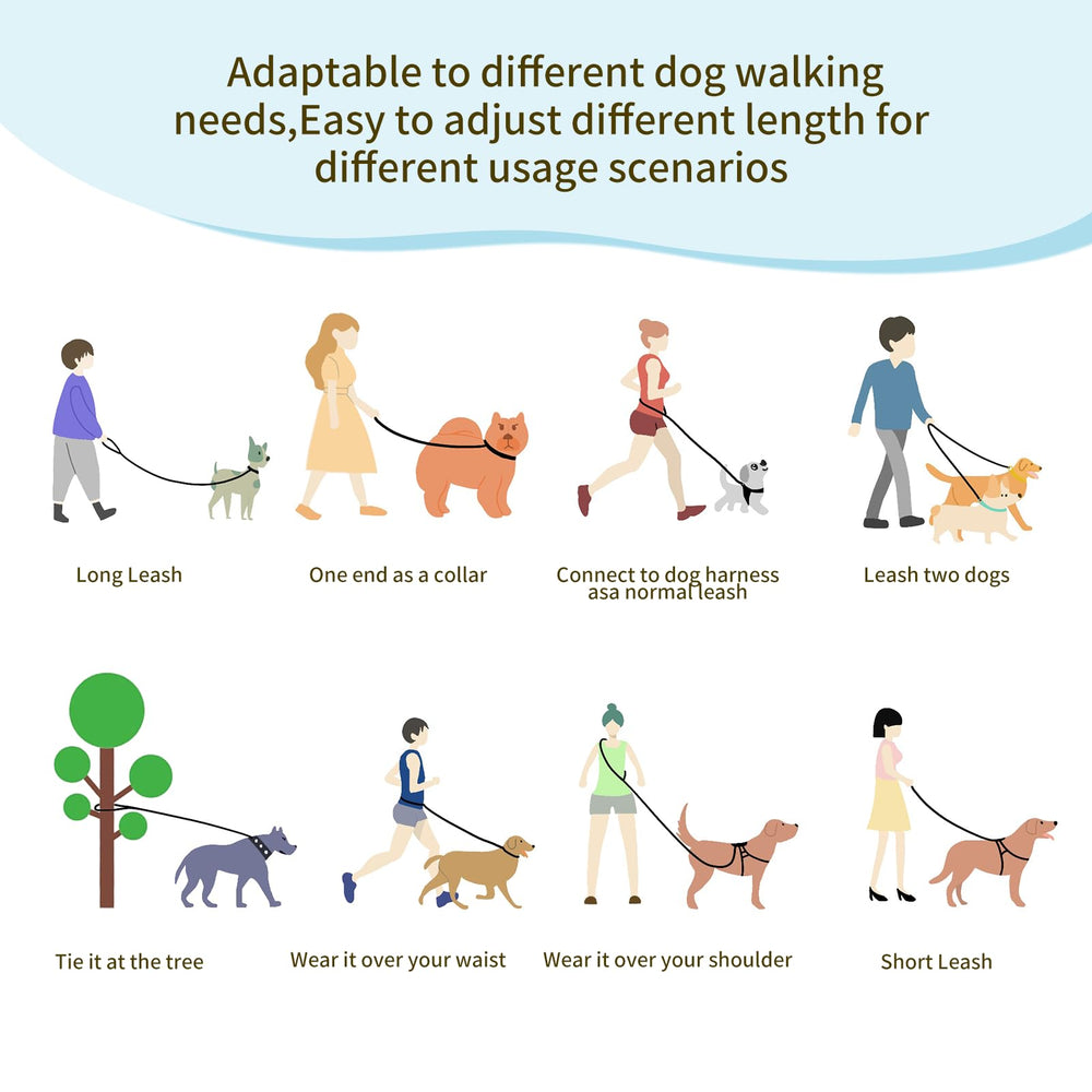 AIRUIDOG reflective night stitching enhances visibility during evening walks.