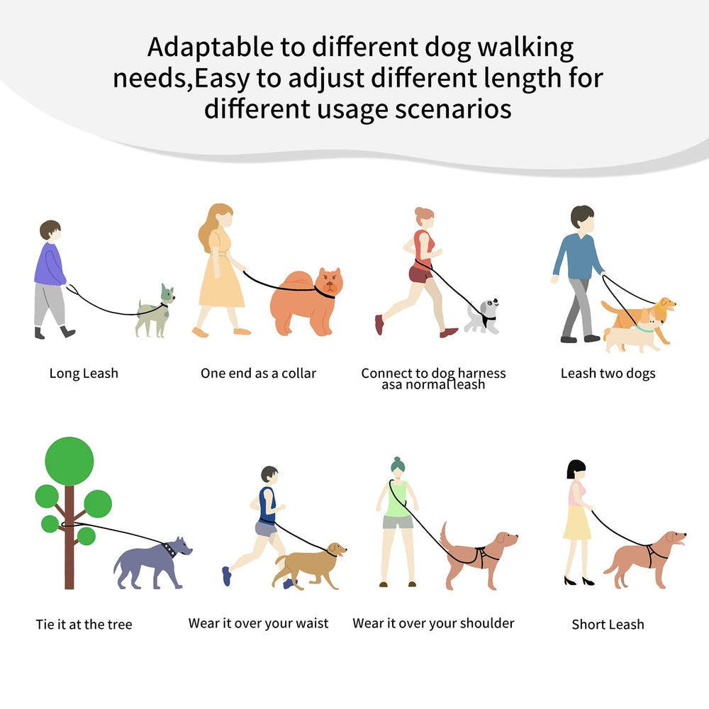 AirUiDog reflective night-walk stitching improves visibility at night