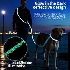 AIRUIDOG soft padded handle cushions grip during sudden pulls.