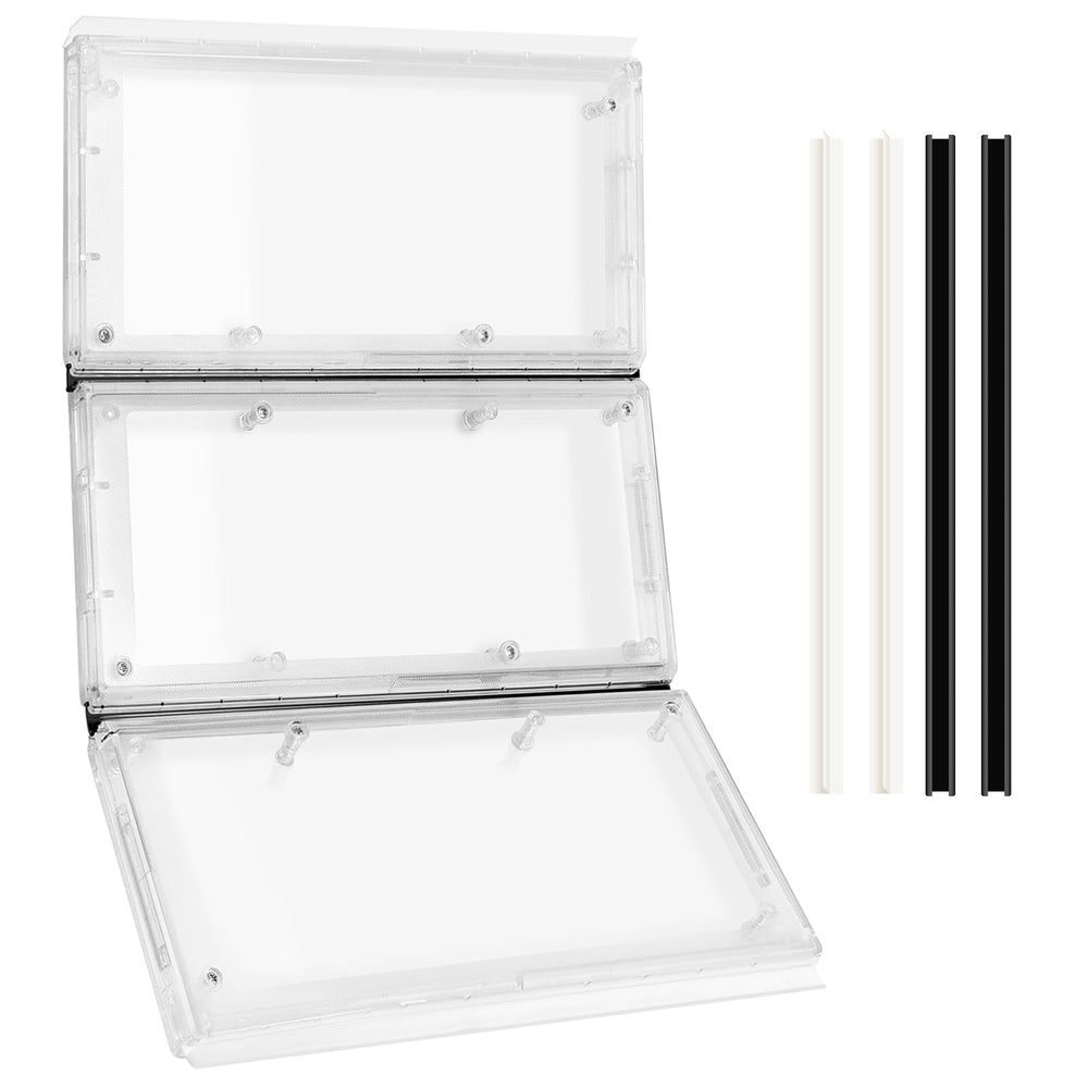AirVows airseal pet door flap 3-panel design for quick, secure replacement