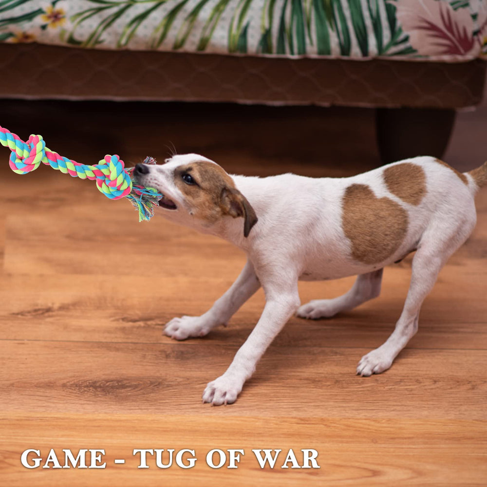Aitmexcn dog rope toy-large-medium-chewers ideal for aggressive chewers.