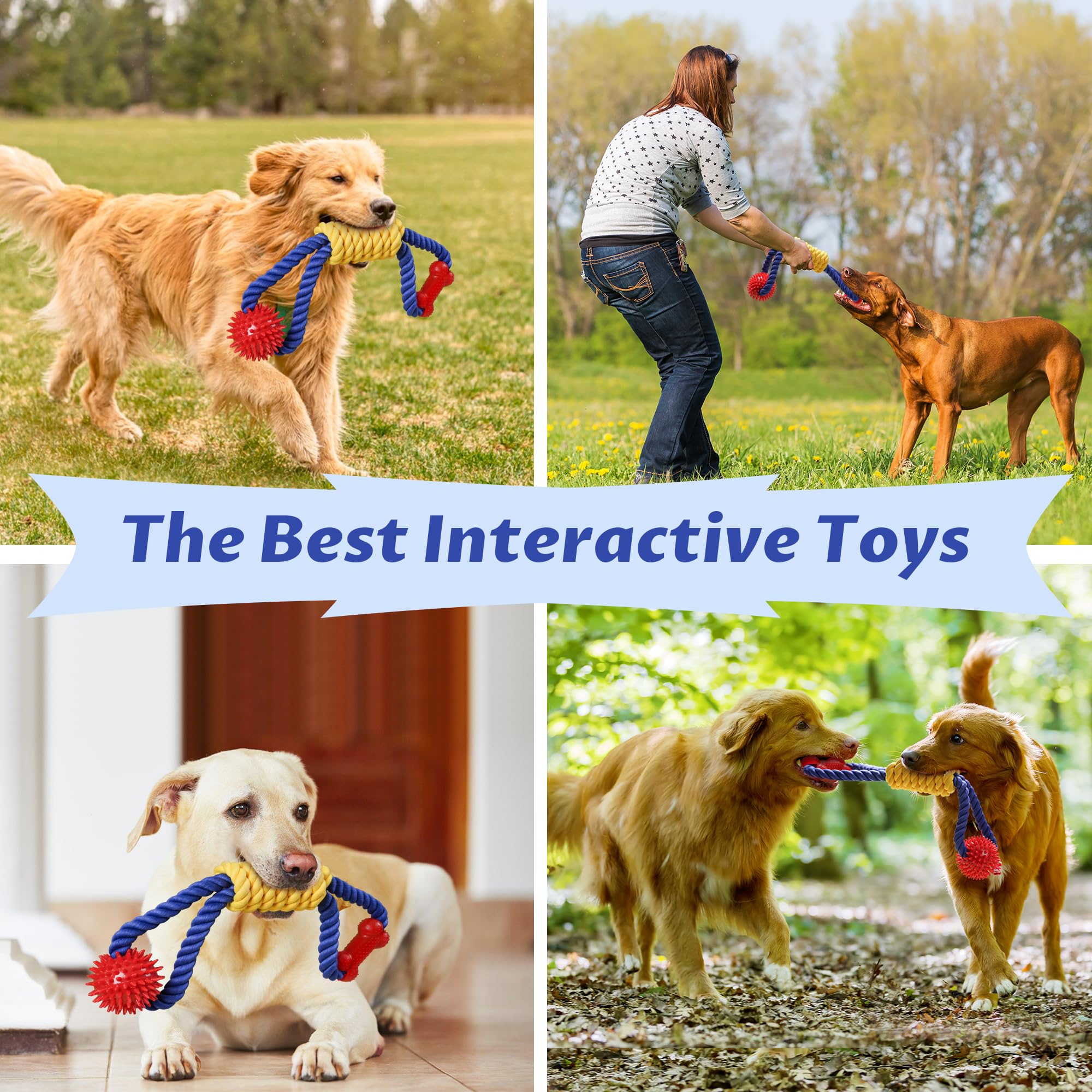 Aitmexcn Interactive Dog Rope Toy trusted support and service for pet owners