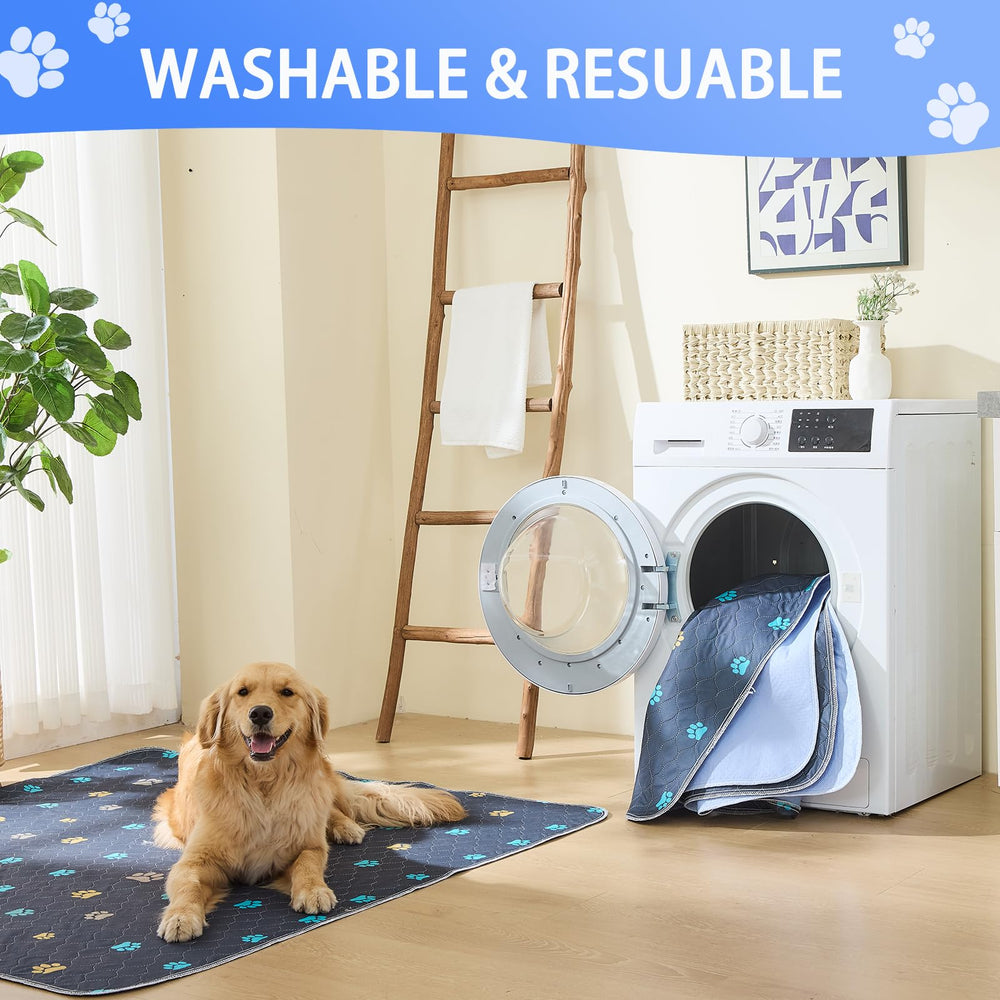 Aitmexcn washable puppy pad is easy to clean in a machine.
