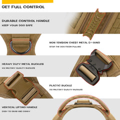 AIWAI Tactical Dog Backpack right pocket demonstrates balanced carry for side pouches during hikes.