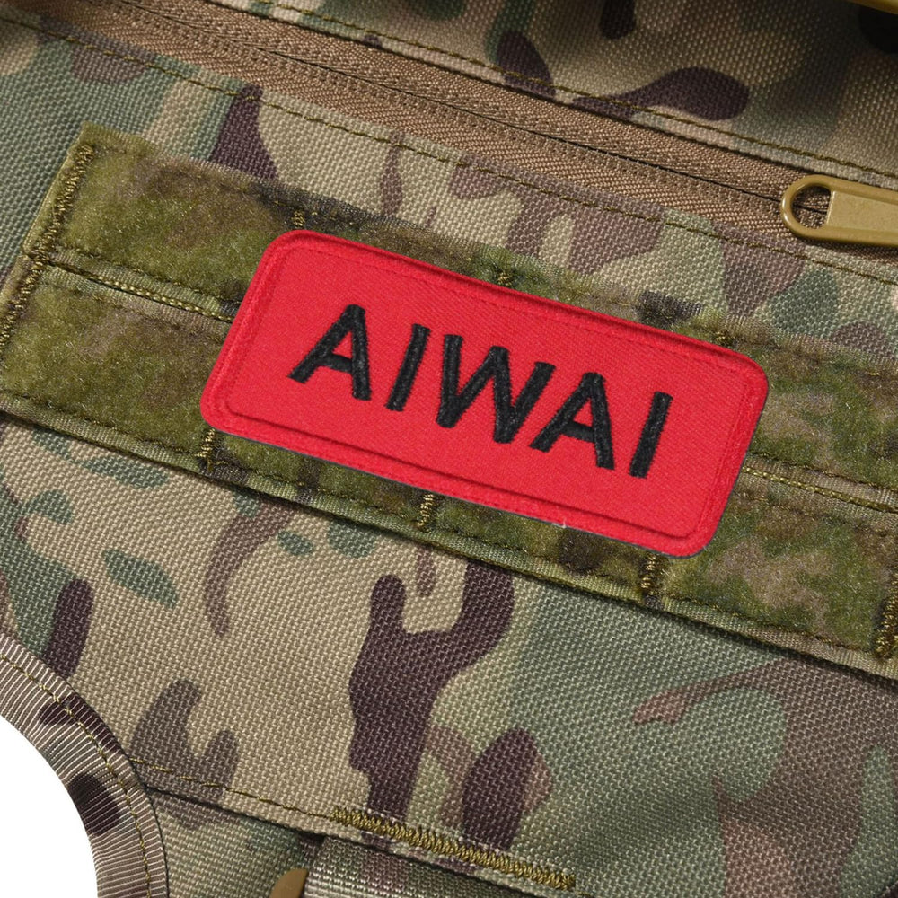 AIWAI Tactical Dog Harness control handle enables confident guidance during walks.