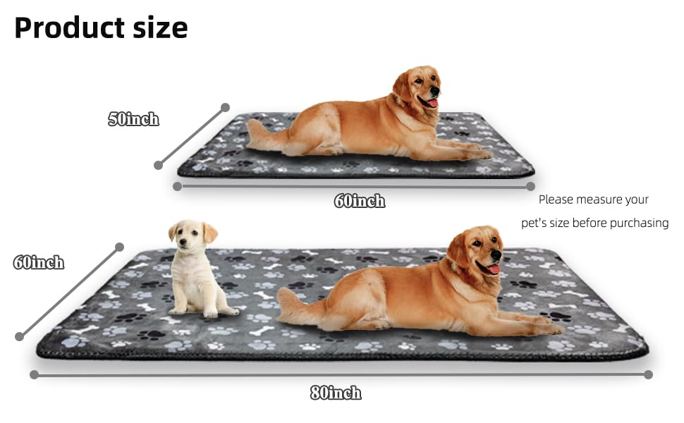 AIWEK urine-proof blanket protecting furniture from accidents with absorbent Sherpa