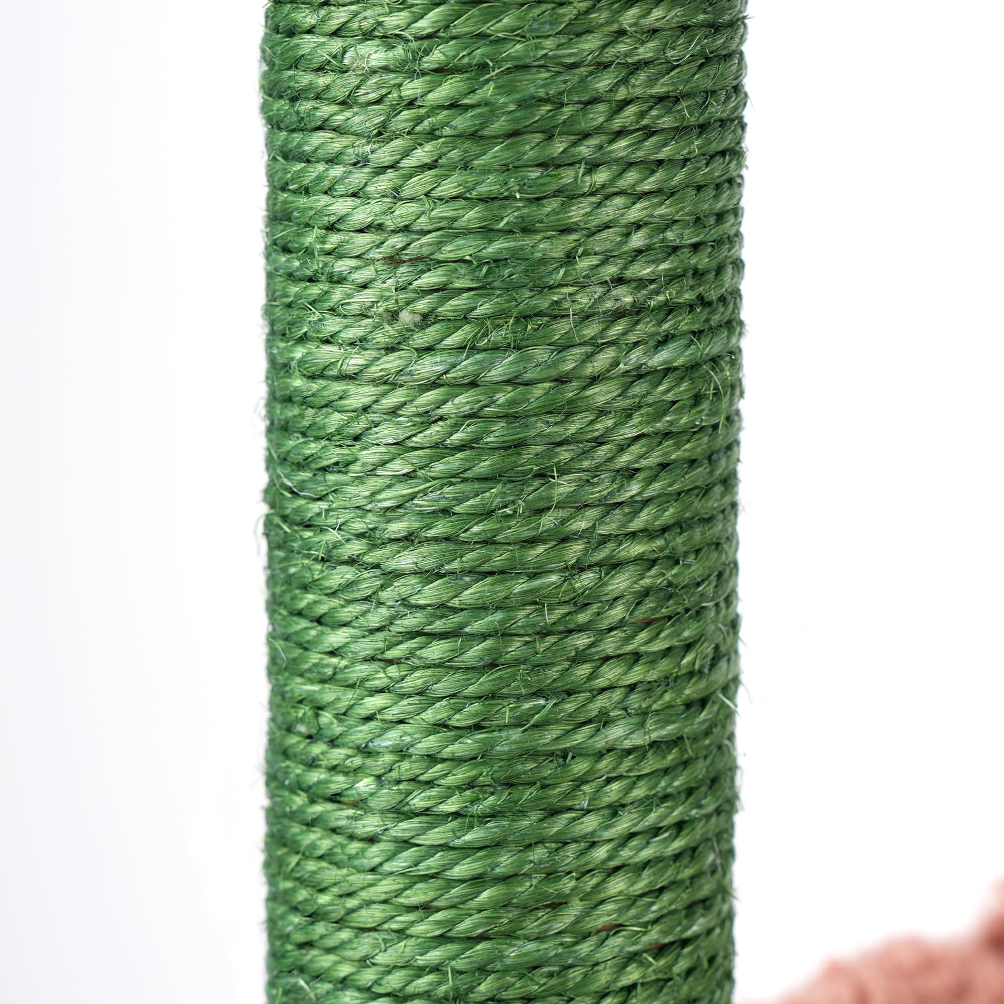 AIWIKIDE cactus cat tree tower hammock provides soft, swaying lounging spot