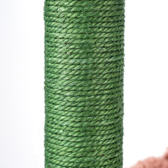 AIWIKIDE cactus cat tree tower hammock provides soft, swaying lounging spot