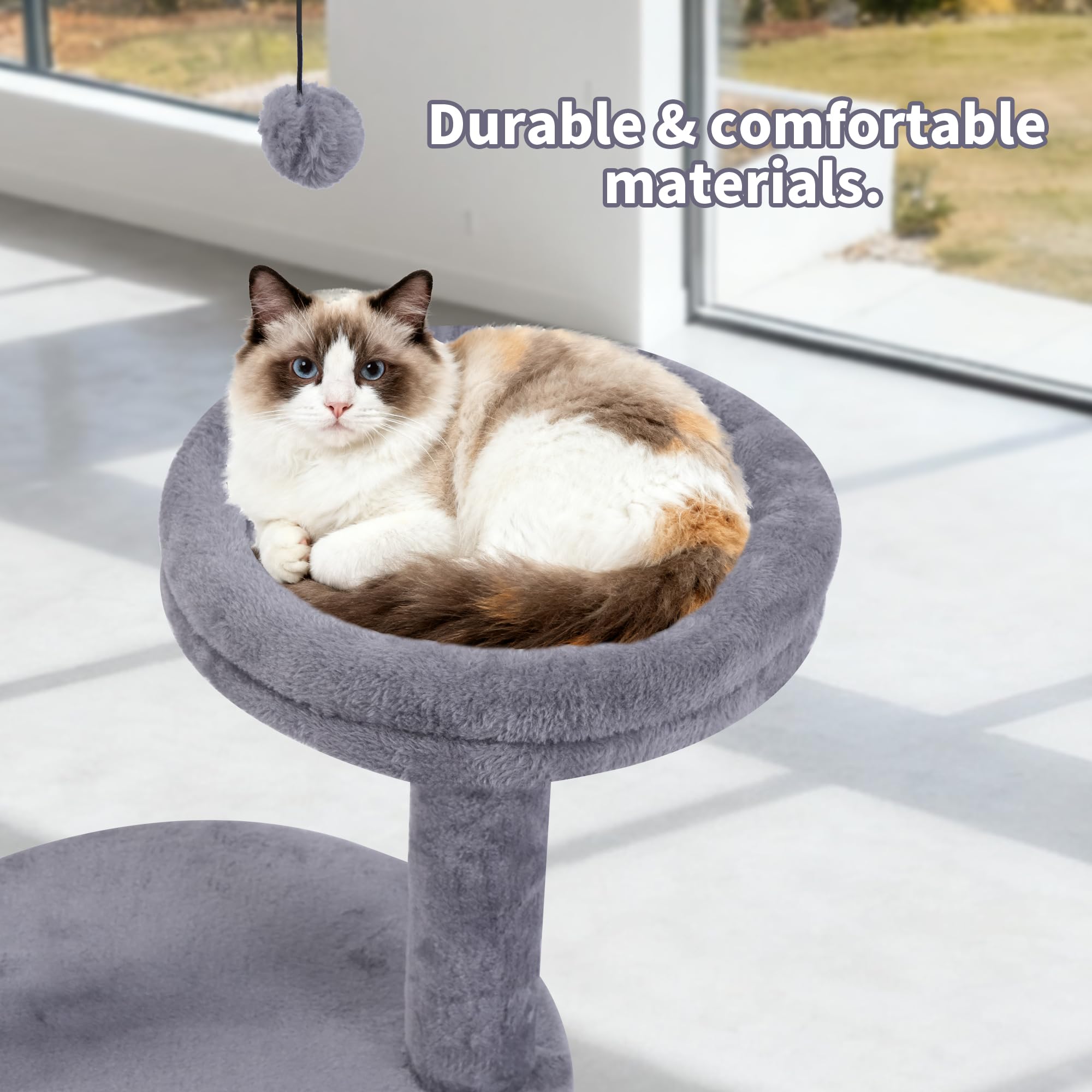 AIWIKIDE weighted-base detail emphasizes stability and furniture protection
