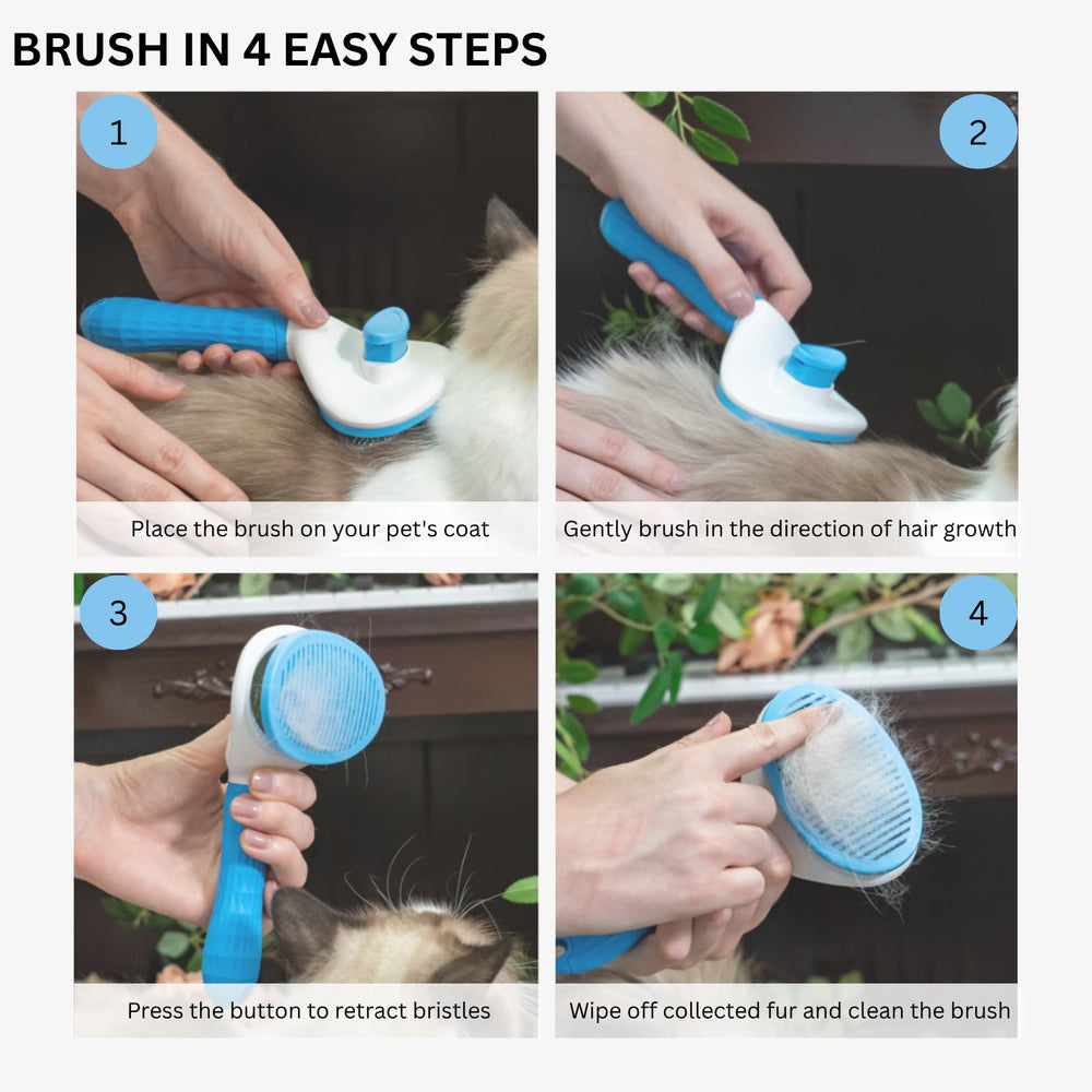AIXINPET grooming tool for cats and dogs supports effective detangling.