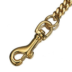 AIYIDI stainless steel link chain resists wear during everyday walks.