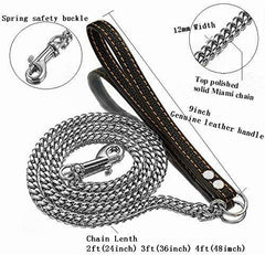 AIYIDI leather handle closeup showing premium grip