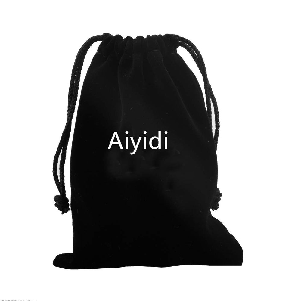 AIYIDI metal button closure detail highlights high-quality construction