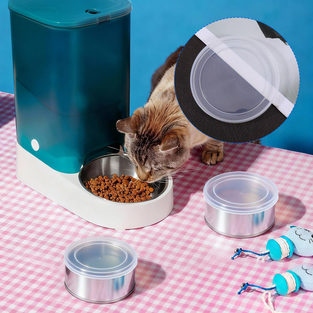 Ajcotahm pantry organization with clear lids for dog and cat foods
