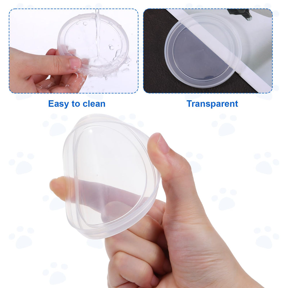 Ajcotahm tight-seal dog food lids demonstrating airtight protection