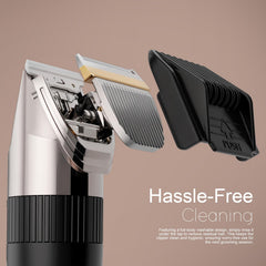AJELU clipper kit adjustable guards 3-6-9-12 mm for versatile length