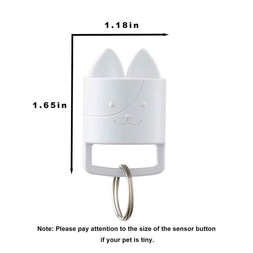 AJKJ smart key in action shows hands-free entry and secure pet access.