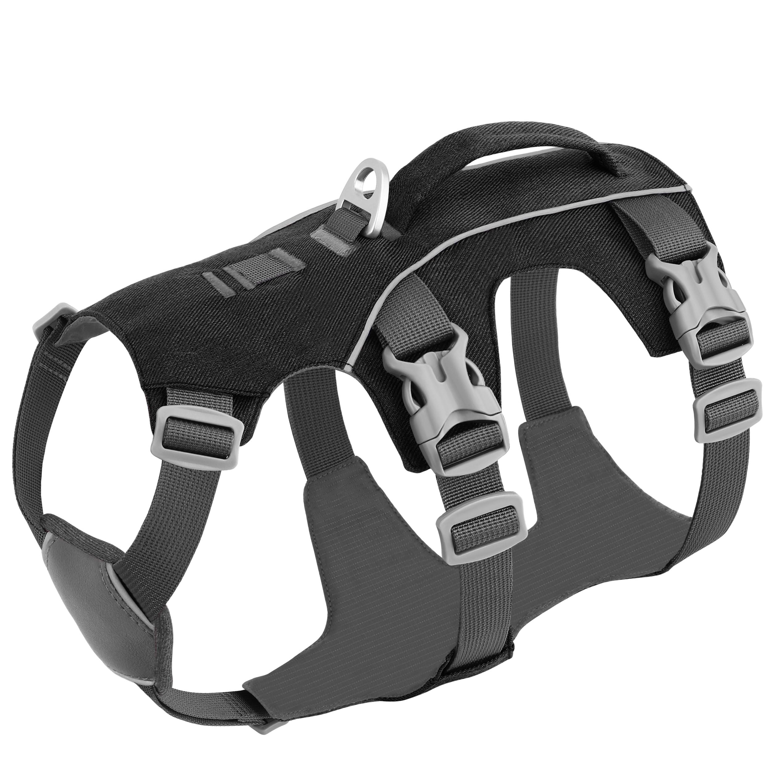 AKAILEA escape-proof harness with handle offers secure control on walks.