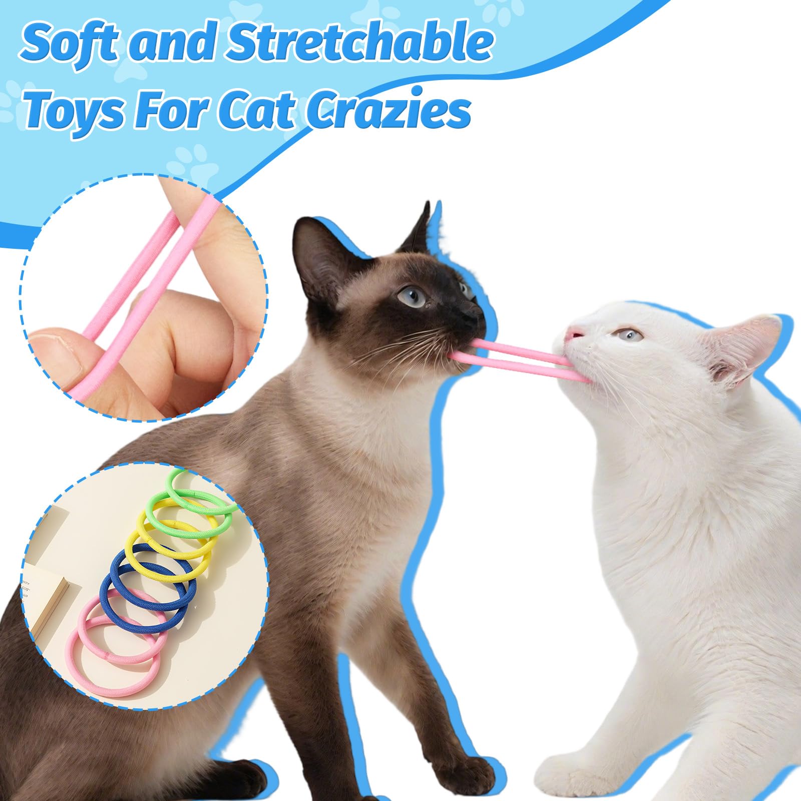 AKAIXI 24-pcs set suits multi-cat homes by providing shared play options.