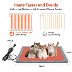 AKAOLA cat house escape door ensures safe exit during cold, windy days.