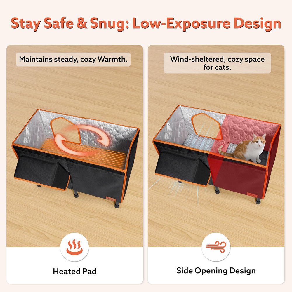 AKAOLA insulated interior with five-layer protection delivers cozy warmth.