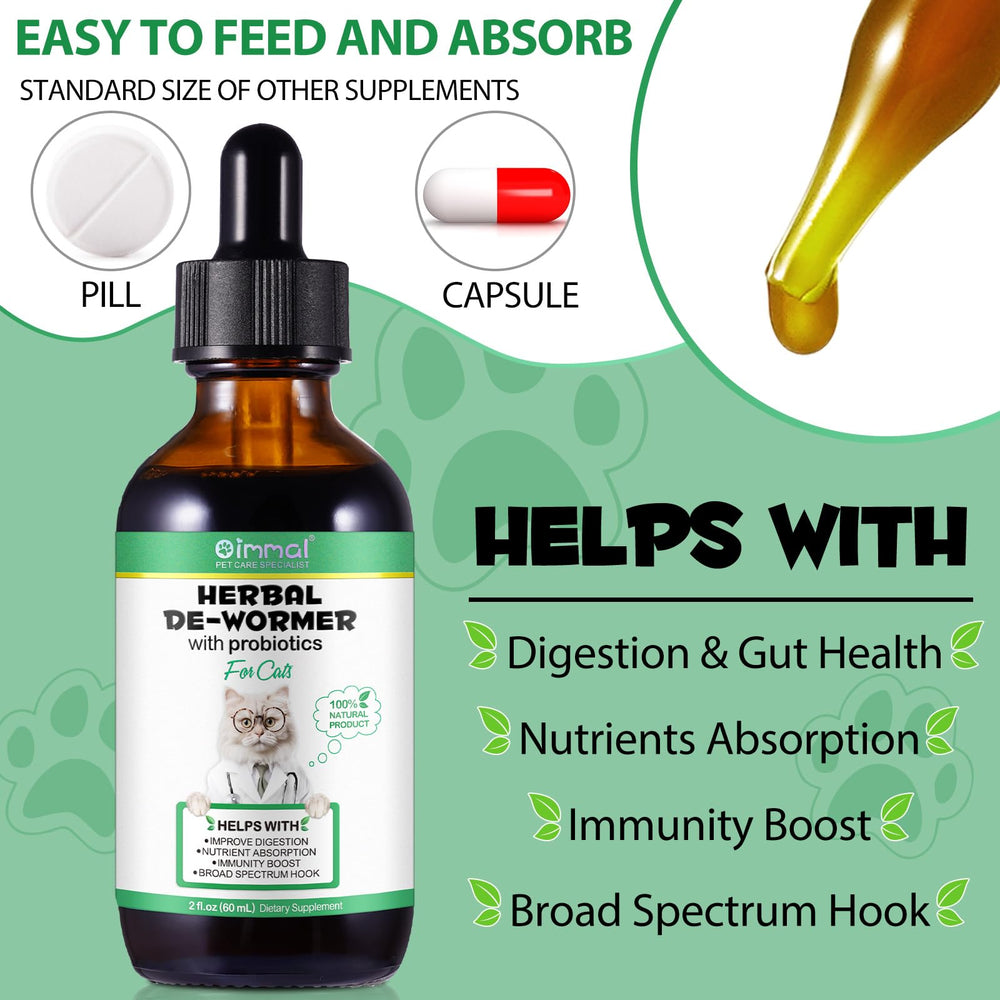 Akareni cat drops with easy-dosing droplet, convenient for mixing with meals.