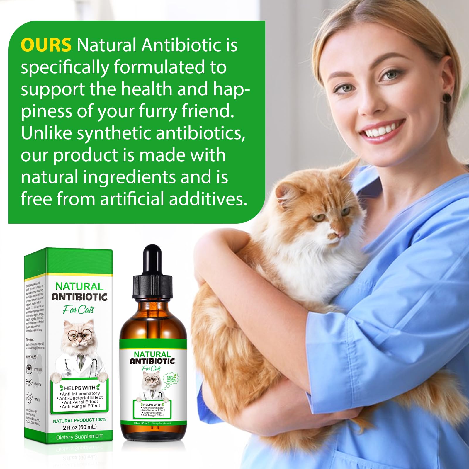 Akareni cat immune support liquid emphasizes overall wellness for pets.
