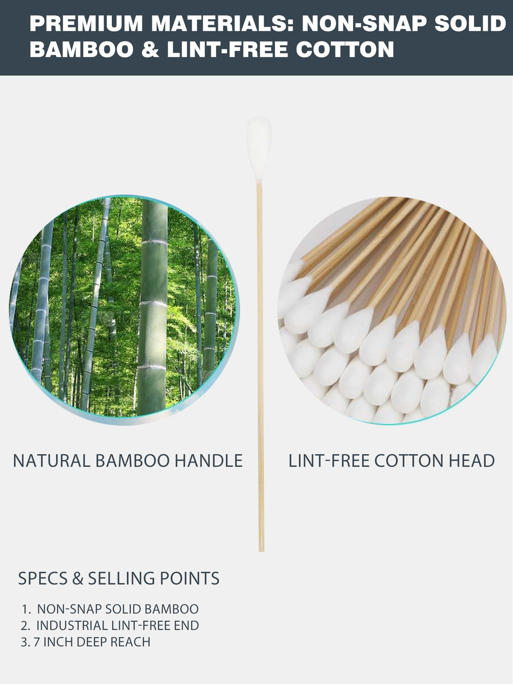 AkoSlale chlorine-free-unbleached-cotton supports safe use on sensitive surfaces.