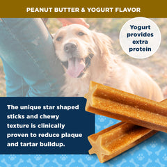 American Kennel Club Dentacare breath-freshening dog treats may support cleaner teeth over time.