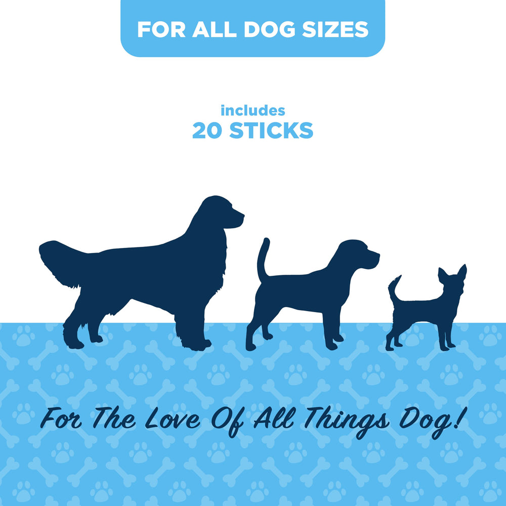 American Kennel Club Dentacare USA-made dental treat 20-count package.