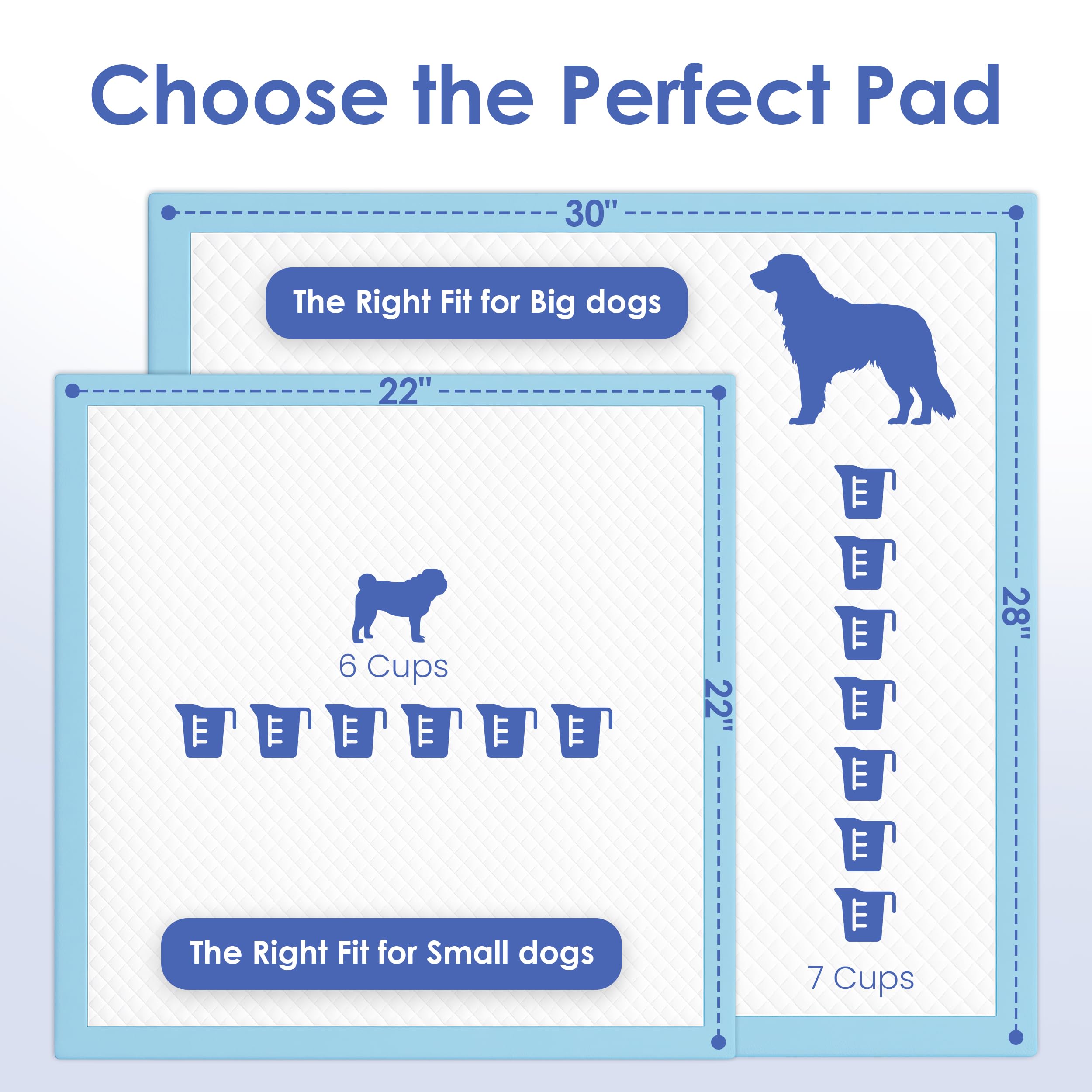 American Kennel Club scented training pad fresh scent emphasizes odor control during use.