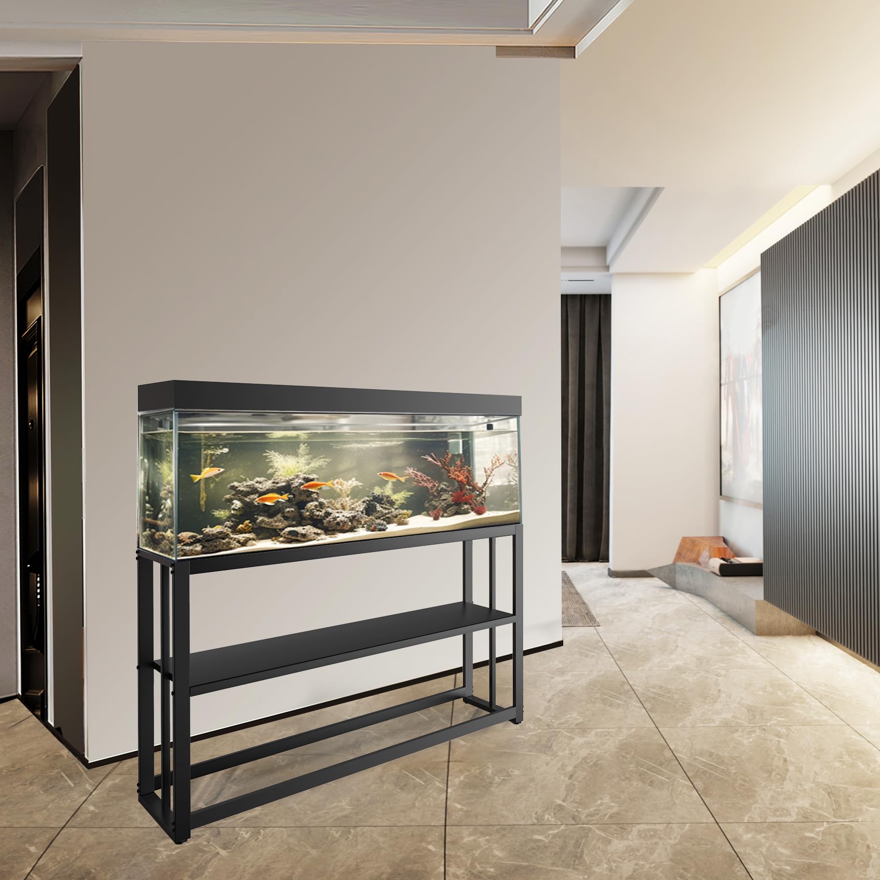 Akenow 55-75 gallon fish tank stand quality assurance with responsive support.