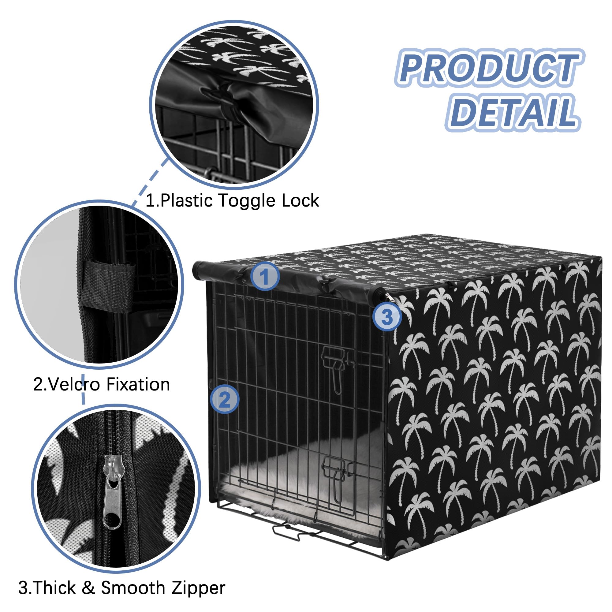 Akinerri crate cover shows waterproof 600D fabric protecting the crate interior.