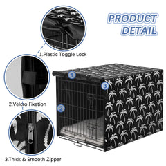 Akinerri crate cover shows waterproof 600D fabric protecting the crate interior.