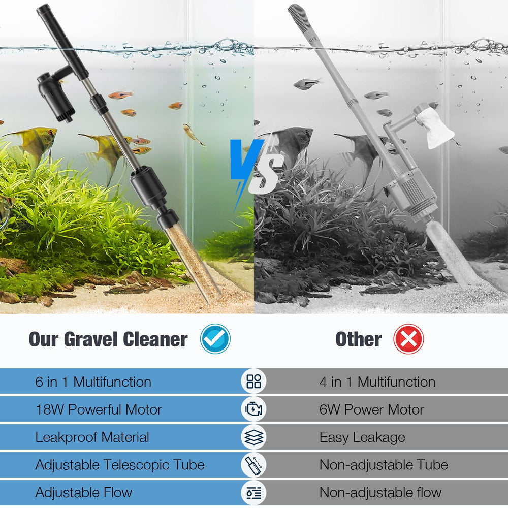 AKKEE water-change function enables quick, controlled water replacement.