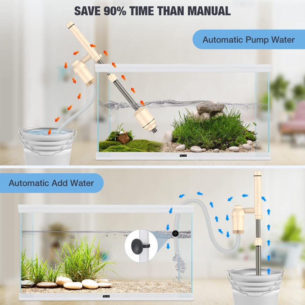 AKKEE filter cup with sponge captures waste for cleaner water