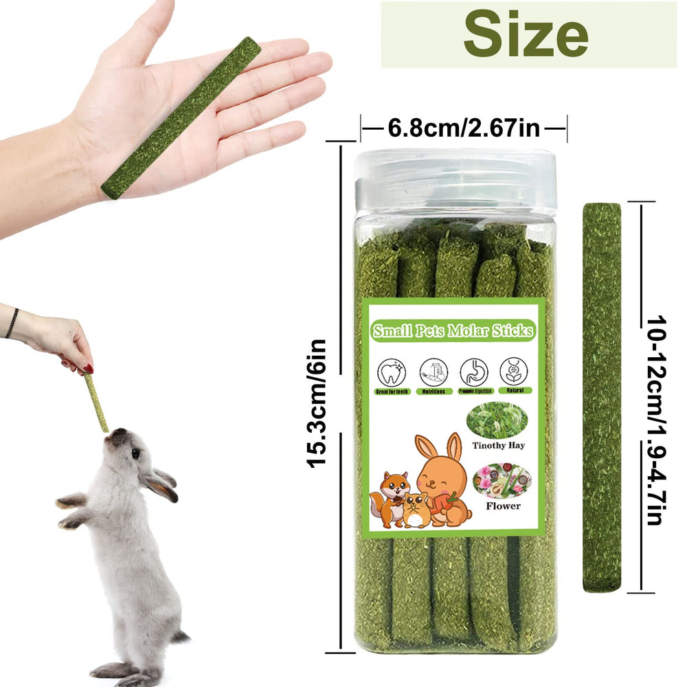 AKLHLKK toy gift for rabbits boredom-busting toy with tasty hay mix