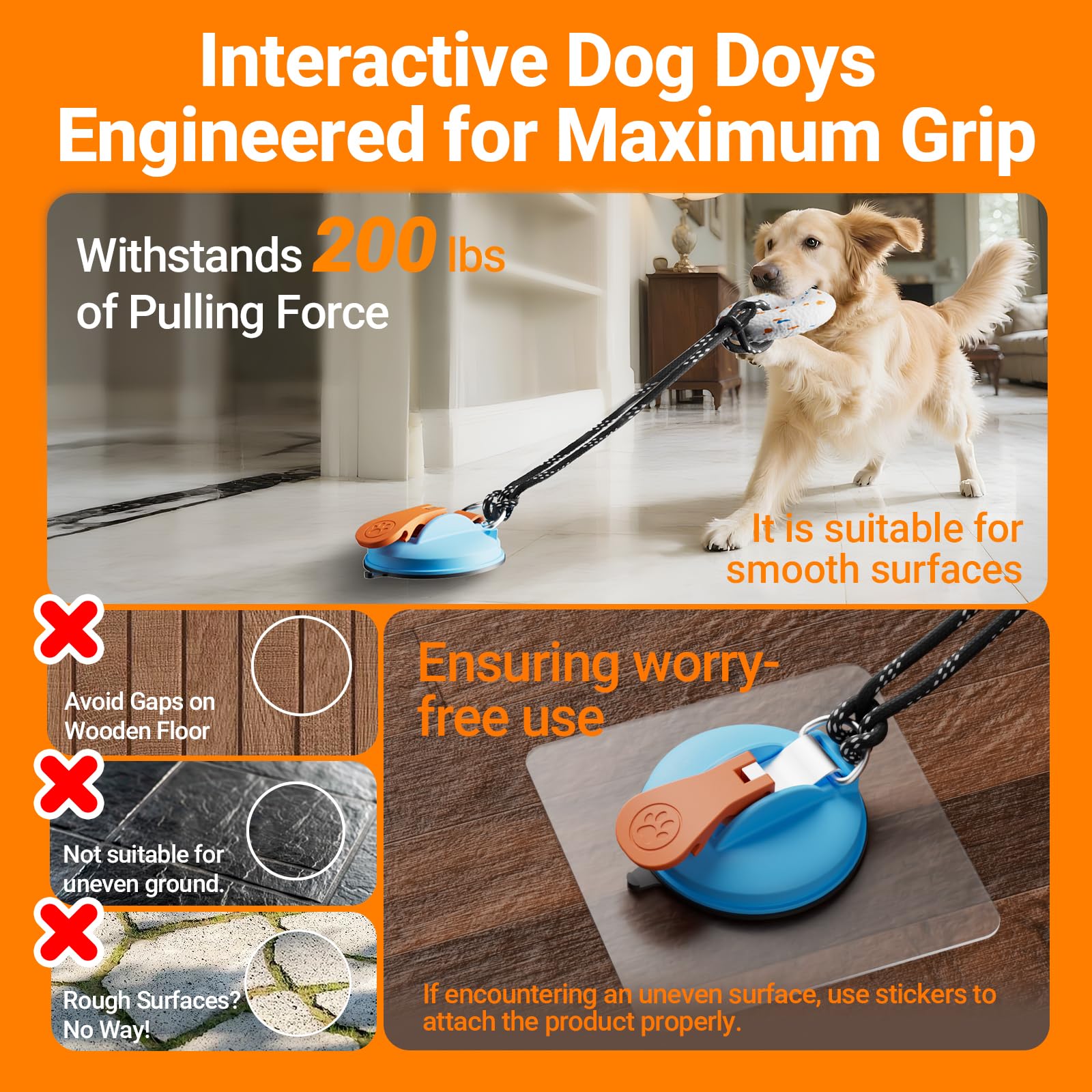 Aktor E-TPU dog ball with ball and ring design for mixed play