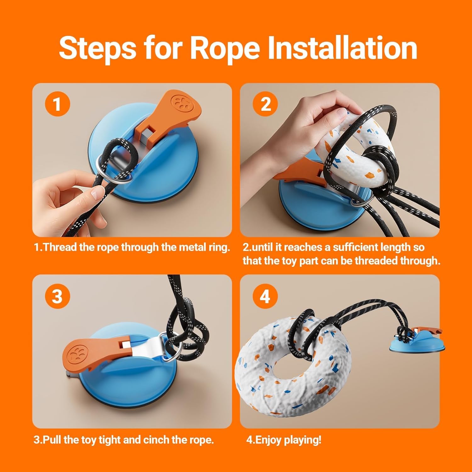 Aktor E-TPU Dog Balls showcase 5-inch size for strong bite play