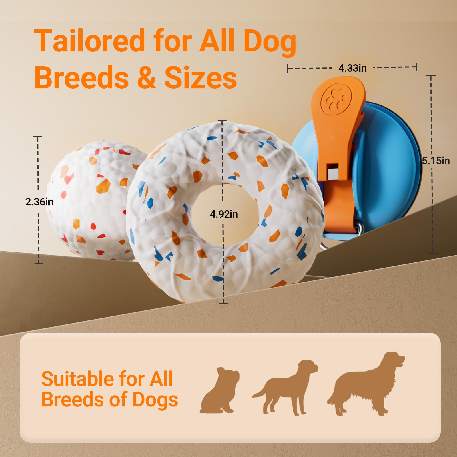 Aktor E-TPU Dog Balls keep dogs engaged during play