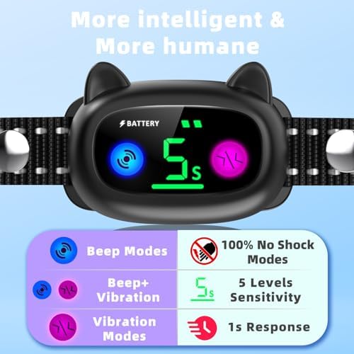 AKUVU bark collar IP67 waterproof design for outdoor adventures
