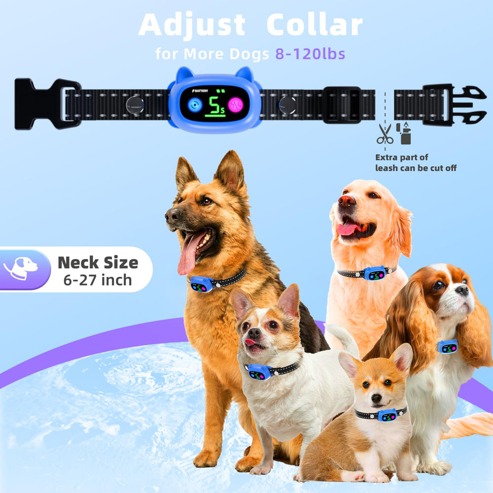 AKUVU Dog Bark Collar auto-safety feature pauses after triggers