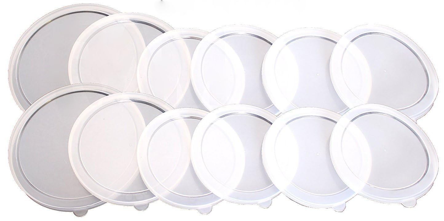 ALAZCO lids stored in a drawer for compact kitchen organization