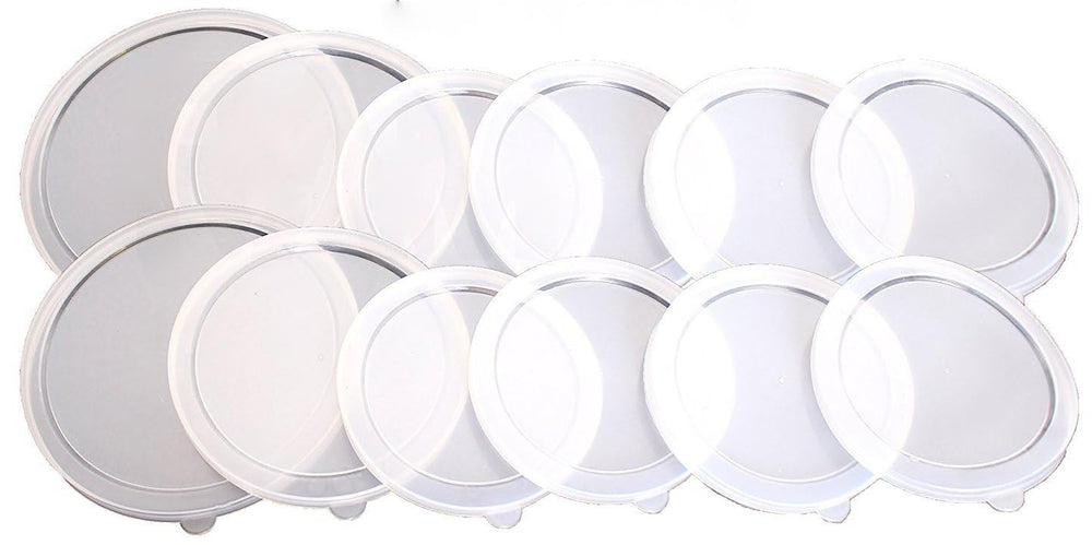 ALAZCO lids stored in a drawer for compact kitchen organization
