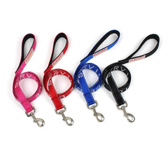 ALBCORP padded neoprene handle leash provides comfortable grip for all-day training and walking.