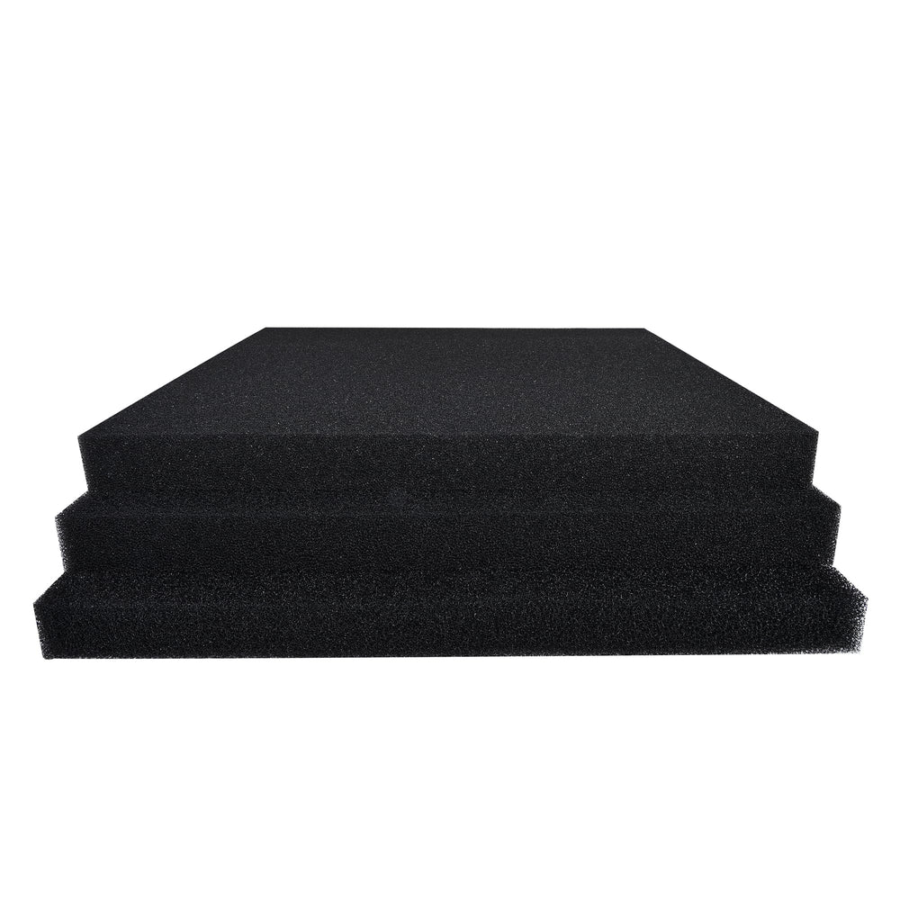ALEGI 20x20x1.57-inch foam pad in use demonstrates versatile size for various tanks.